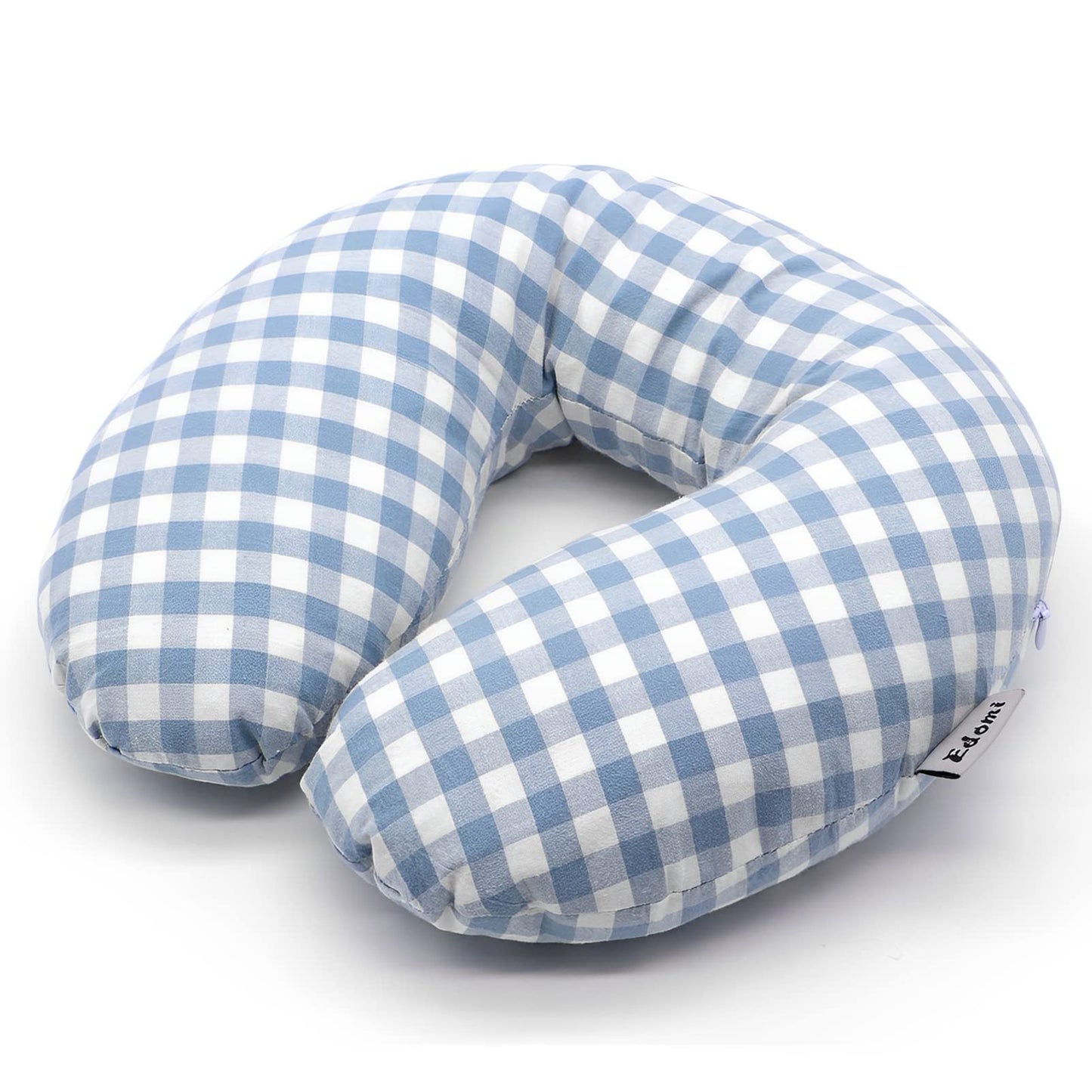 Edomi U-Shaped Adjustable Buckwheat Hull Neck & Shoulder Pillow