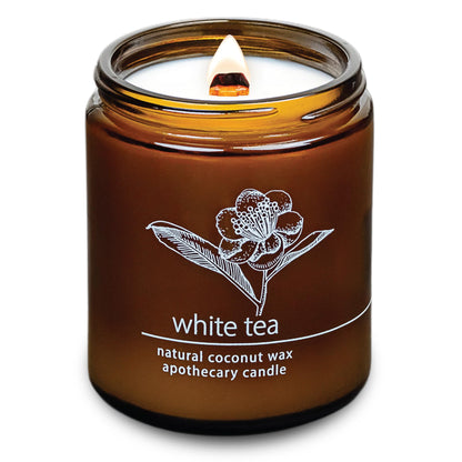 Non-Toxic Coconut Wax Candle: Signature Crackling Wood Wick, Phthalate-Free, 60-Hour Clean Burn