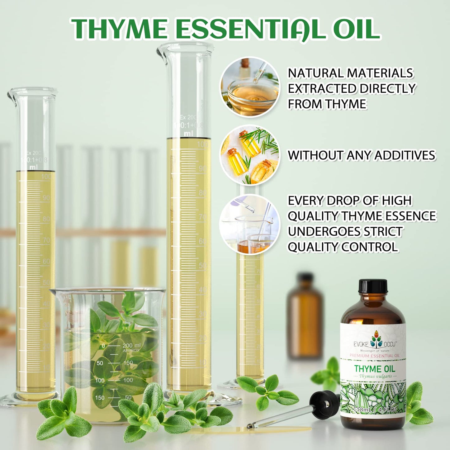 EVOKE OCCU: 100% Pure Clary Sage Essential Oil, 4oz