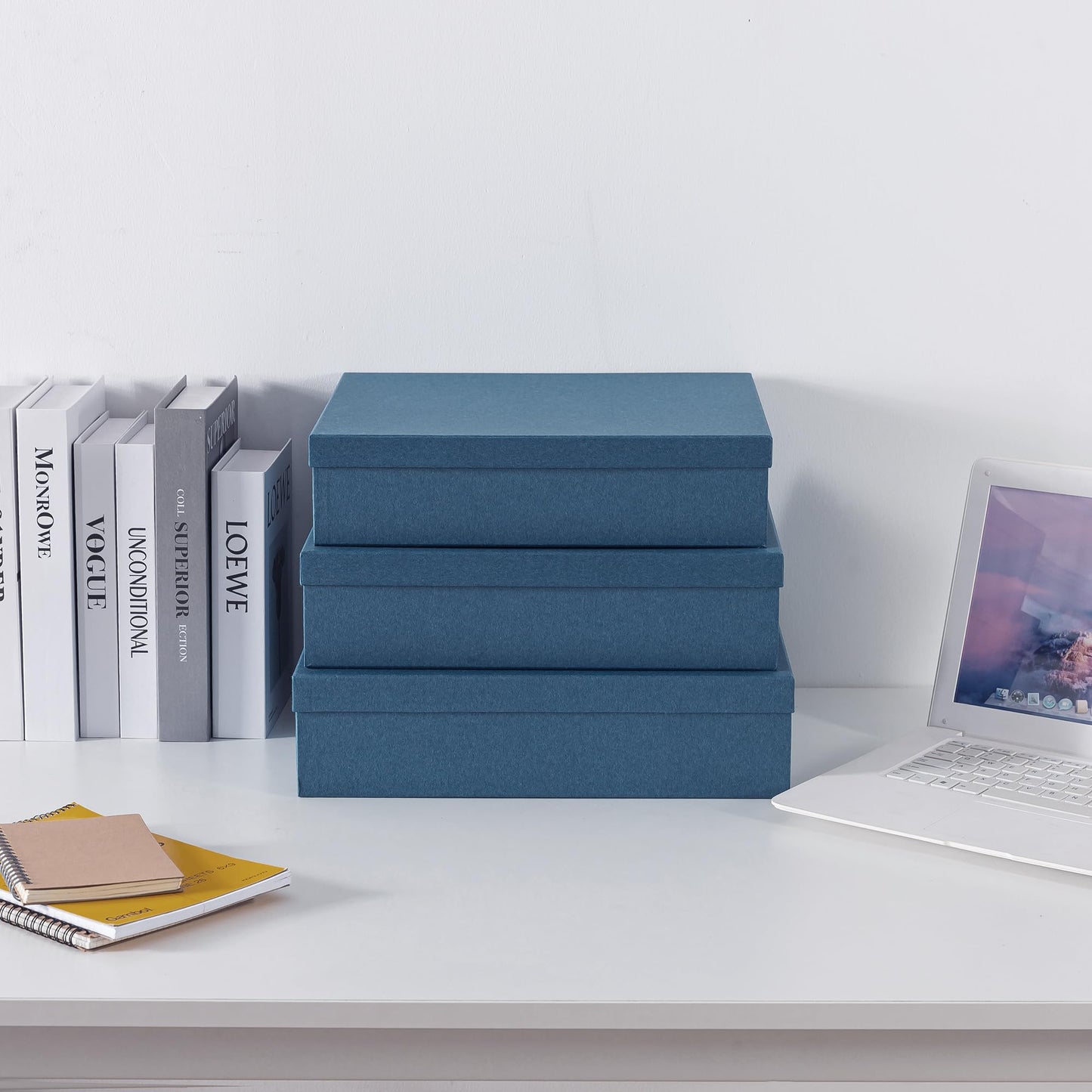 End Plastic Bins: Decorative Storage Boxes Made from Premium, Recyclable Kraft Paper