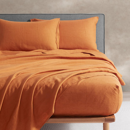 DAPU Pure Linen Sheets Set • 100% French Linen | TRUE Shift Breathable Bedding