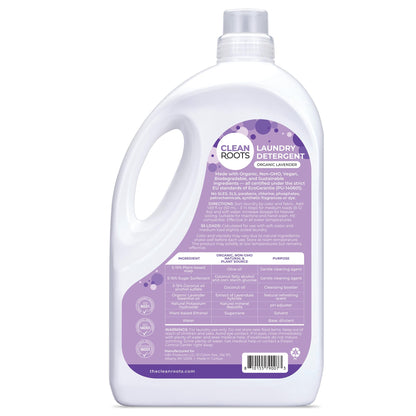 Clean Roots EcoGarantie Certified Organic Lavender Laundry Detergent
