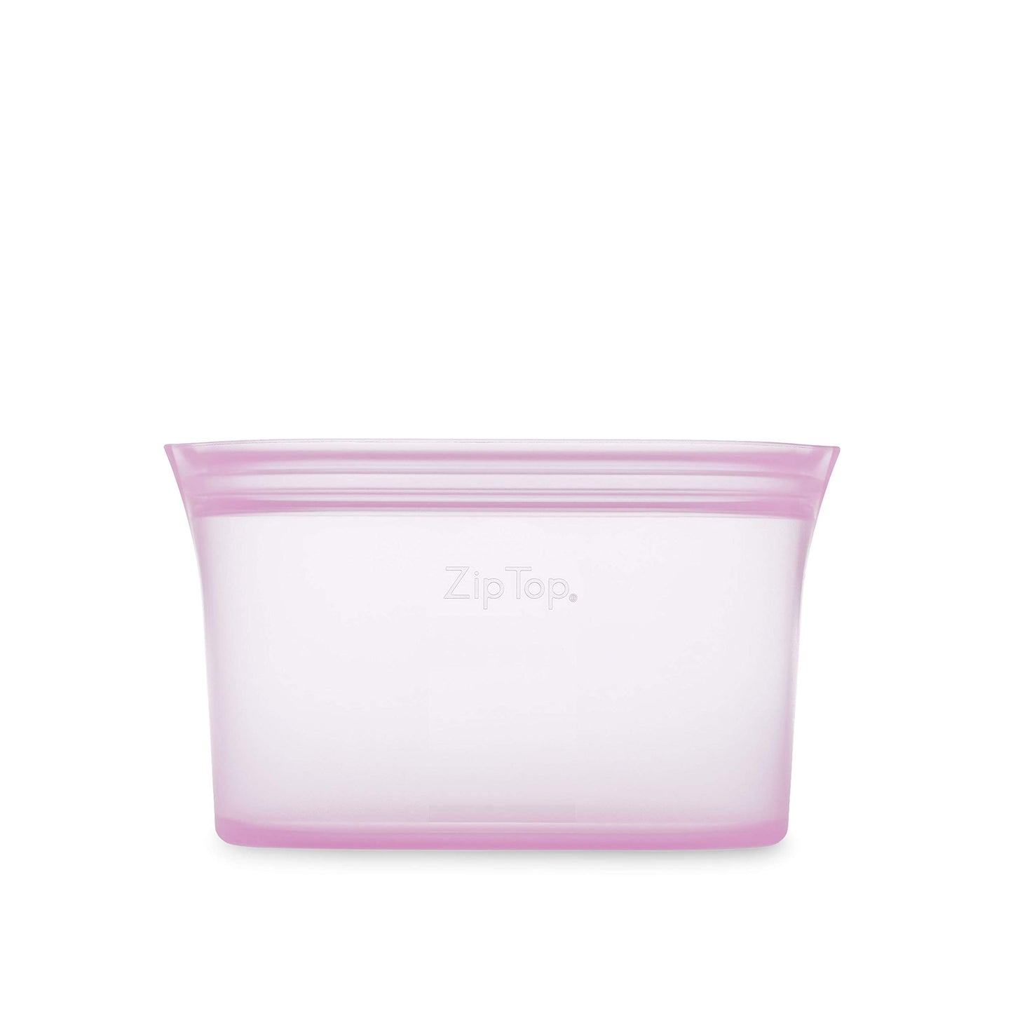 Zip Top Reusable Food Storage Bag: Platinum Silicone Sandwich Bag