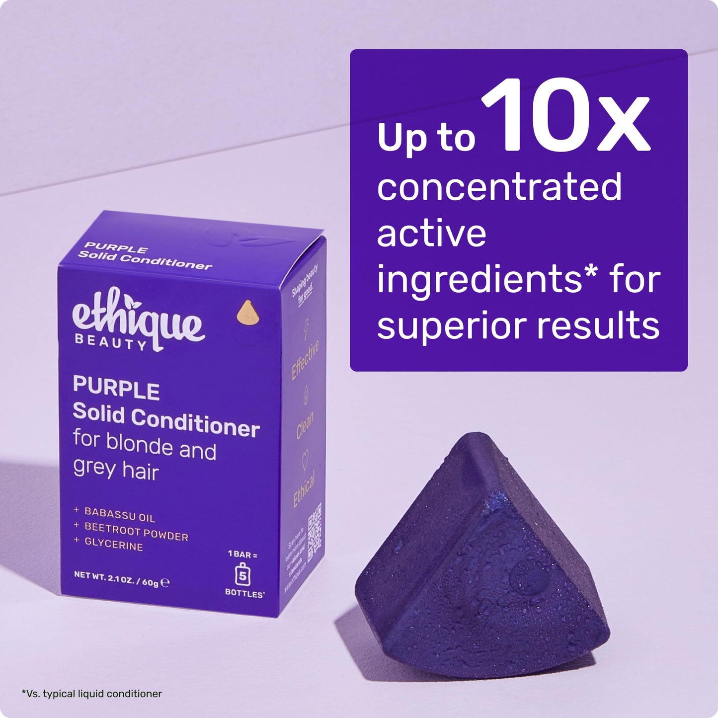 Ethique "Curliosity" Shea Butter Conditioner Bar: Plastic-Free