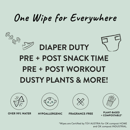 The Honest Company Water Wipes: Plastic-Free Plant Purity