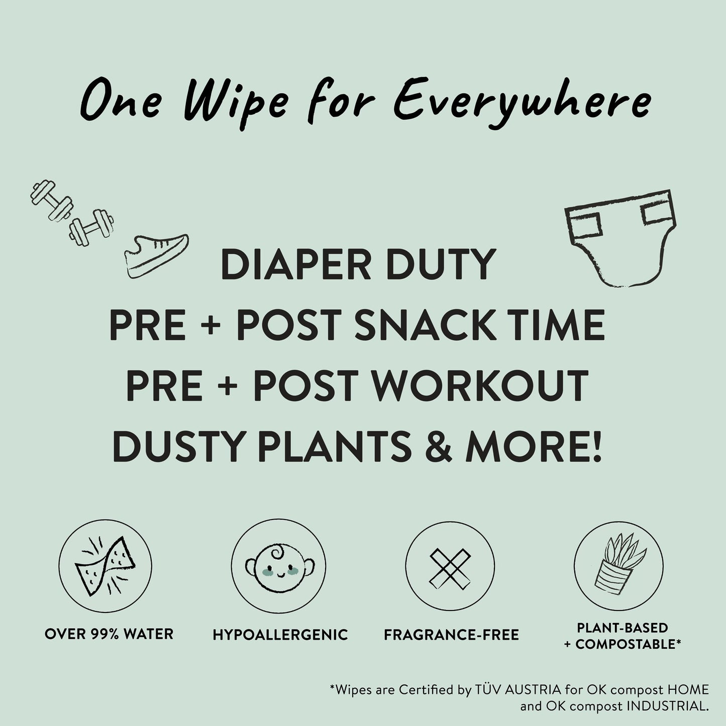 The Honest Company Water Wipes: Plastic-Free Plant Purity