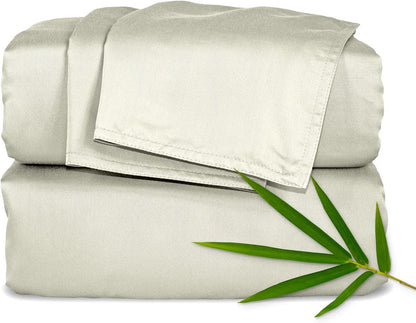 Pure Bamboo 100% Organically Grown Viscose 4-Piece King Sheet Set
