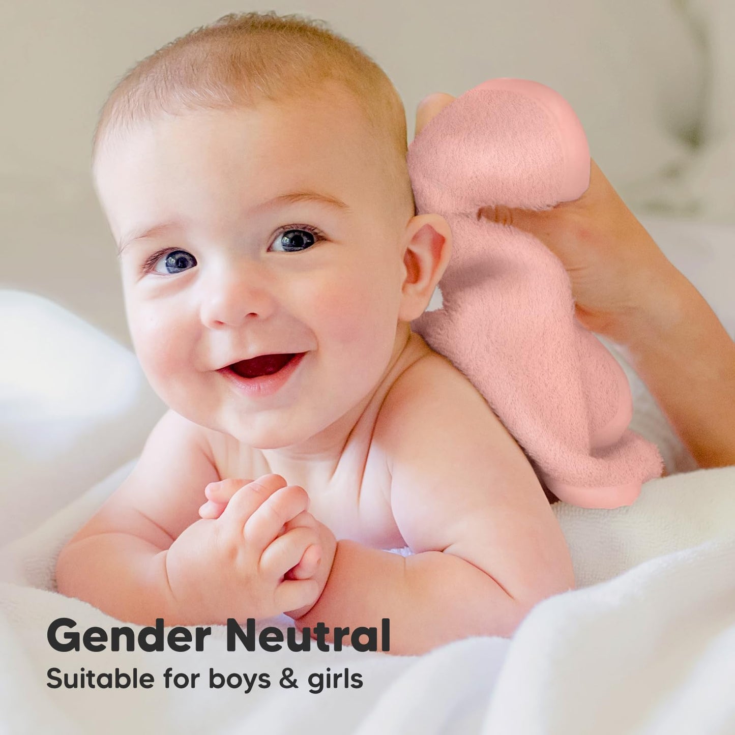 KeaBabies Bamboo Washcloths: 500GSM Ultra-Soft 6-Pack