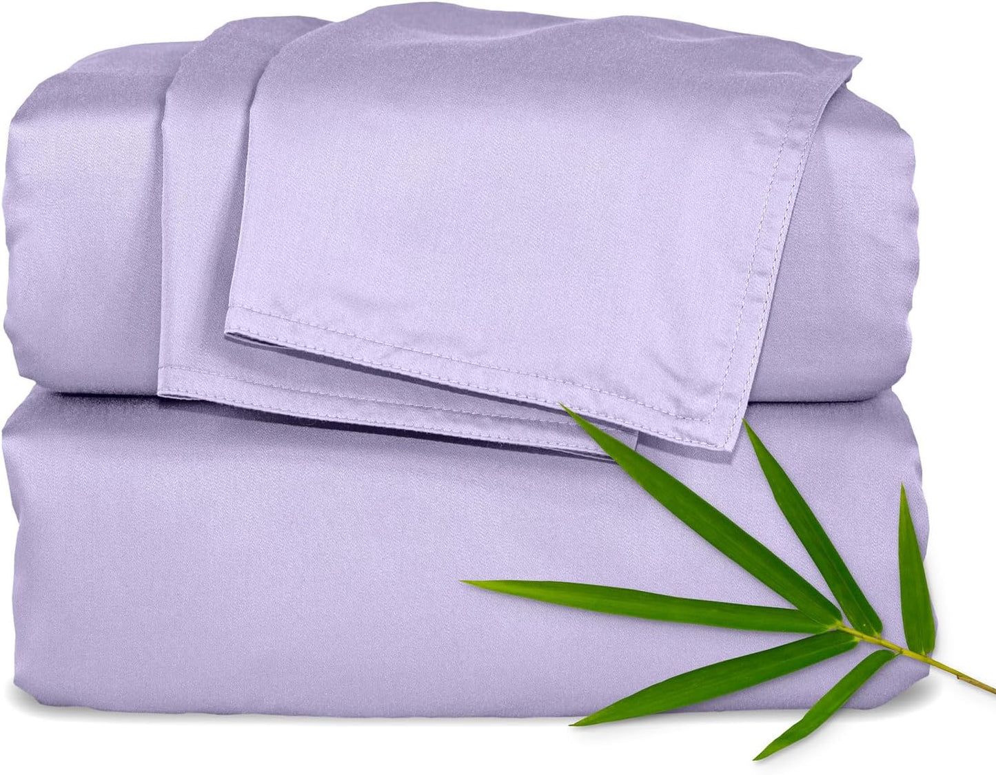 Pure Bamboo 100% Organically Grown Viscose 4-Piece King Sheet Set