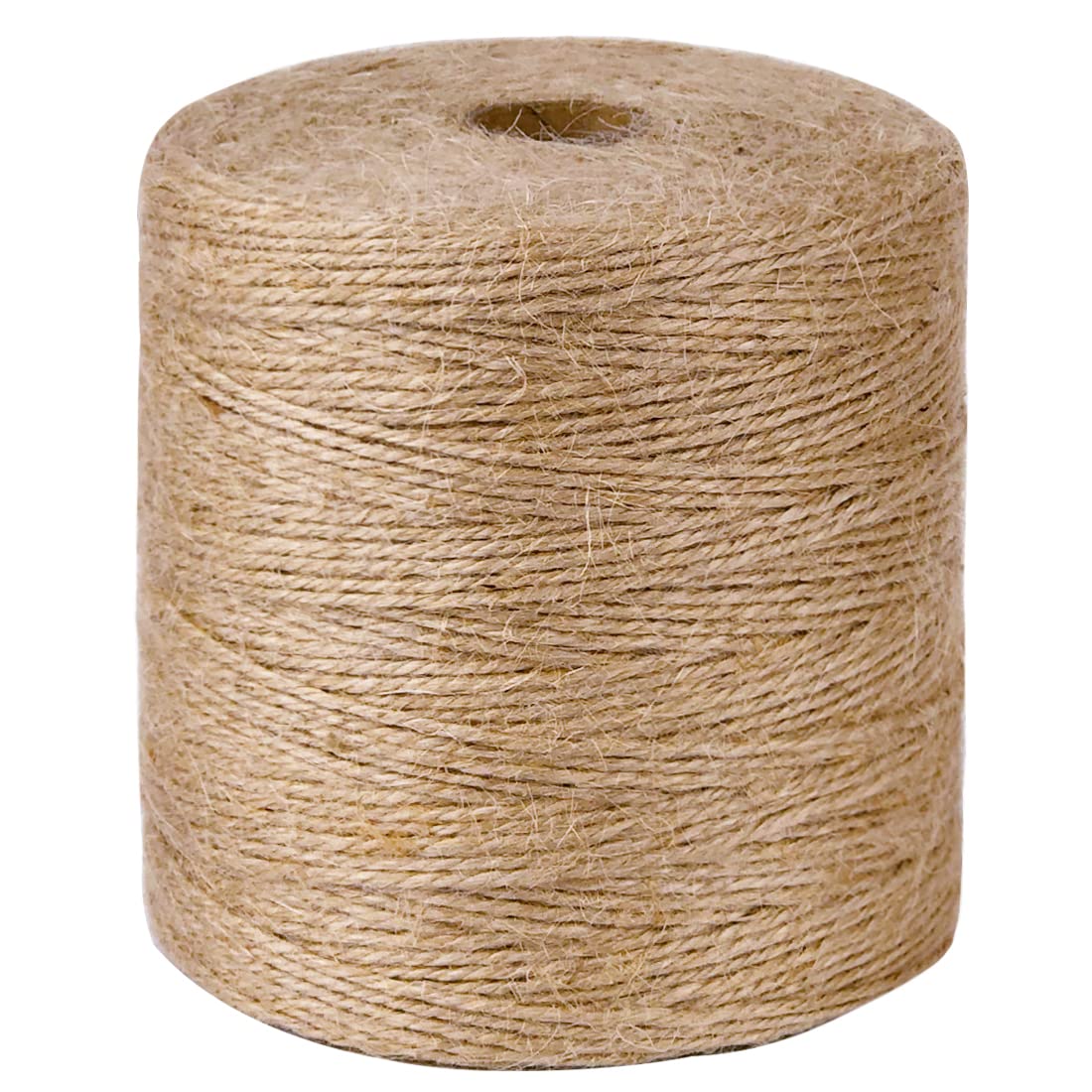 100% Natural Jute Twine: 1100 Feet of Biodegradable Cord for Zero-Waste Crafting and Gardening