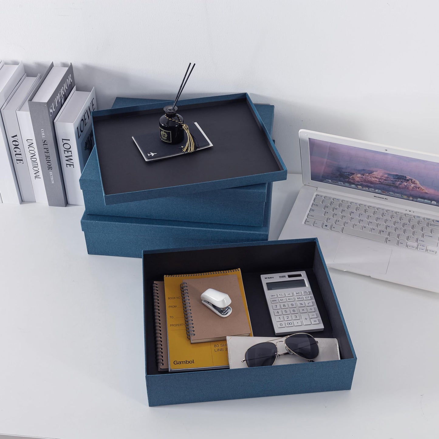 End Plastic Bins: Decorative Storage Boxes Made from Premium, Recyclable Kraft Paper