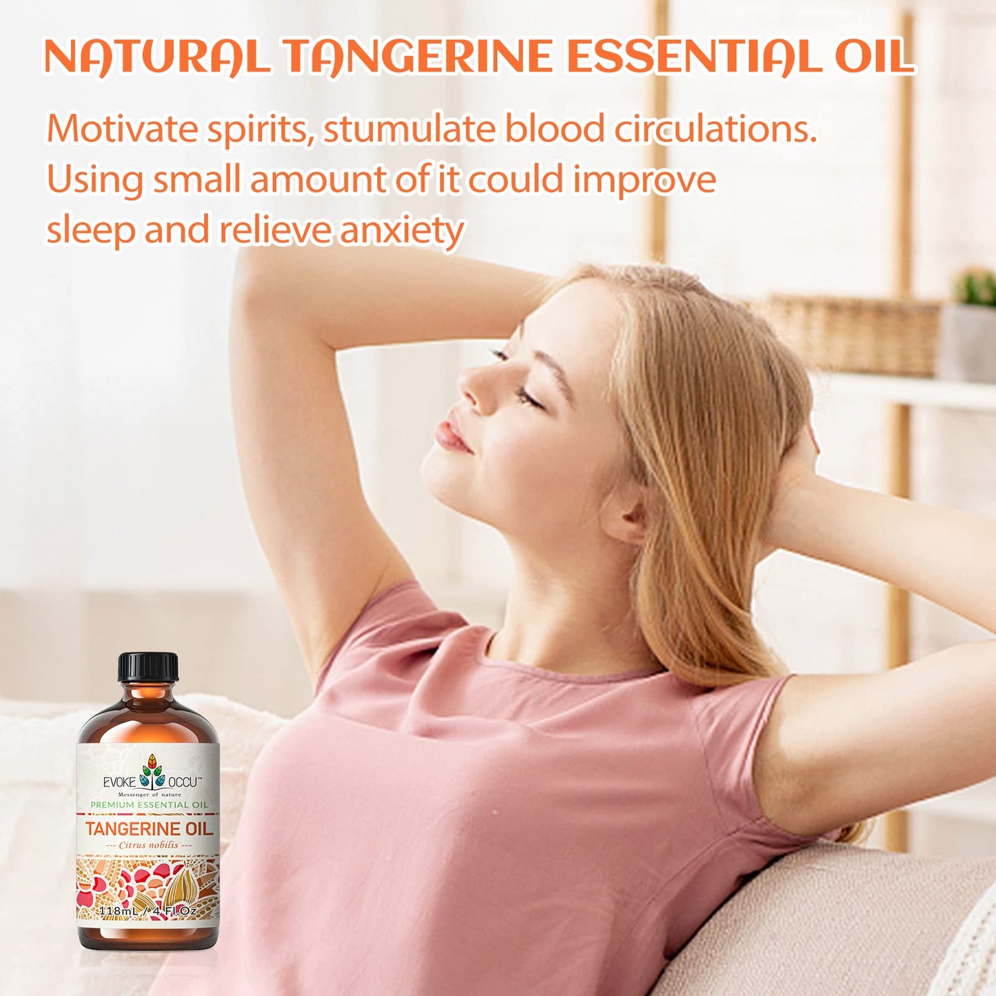 EVOKE OCCU: 100% Pure Clary Sage Essential Oil, 4oz