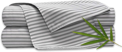 Pure Bamboo 100% Organically Grown Viscose 4-Piece King Sheet Set