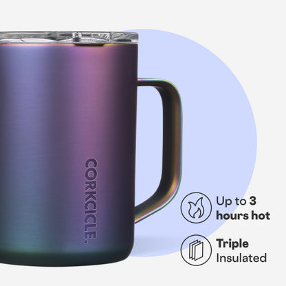 Corkcicle Classic 16 oz Triple-Insulated Stainless Steel Mug
