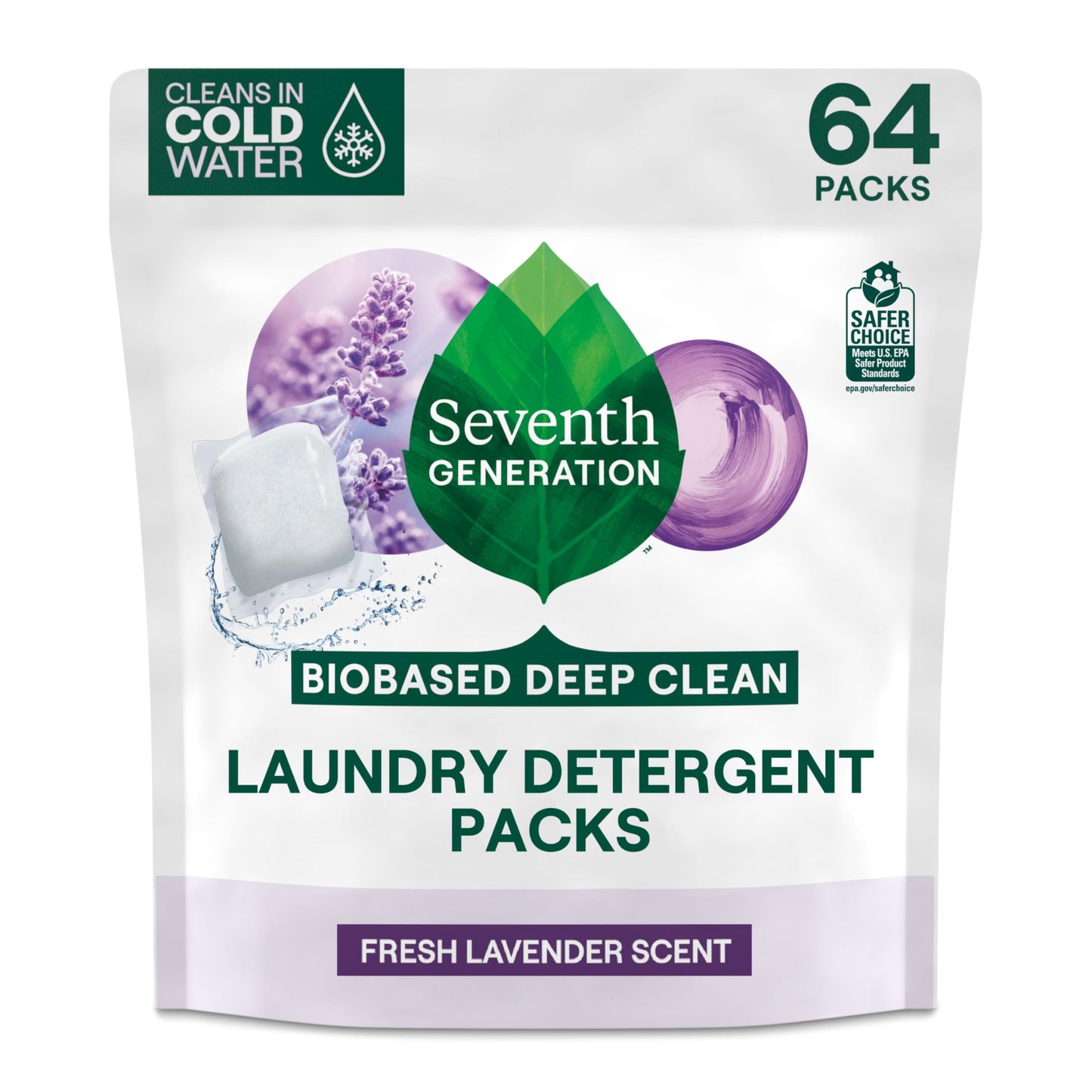 Seventh Generation Free & Clear Sensitive Skin Laundry Detergent Packs