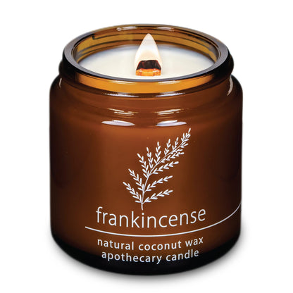 Non-Toxic Coconut Wax Candle: Signature Crackling Wood Wick, Phthalate-Free, 60-Hour Clean Burn