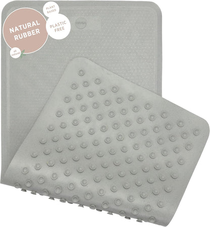 HEVEA Natural Rubber Wave Bath Mat: Plastic-Free & Biodegradable