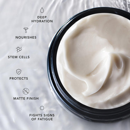 Caldera + Lab The Base Layer | Men's Organic Face Cream Moisturizer for Dry, Sensitive, & Normal Skin – Vegan, Natural & Antioxidant Packed Facial Skincare