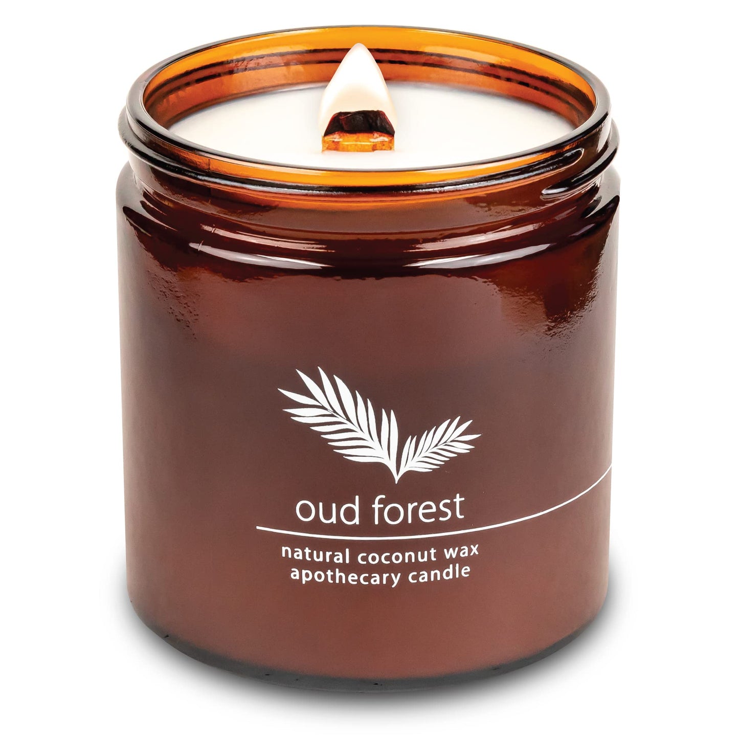 Non-Toxic Coconut Wax Candle: Signature Crackling Wood Wick, Phthalate-Free, 60-Hour Clean Burn