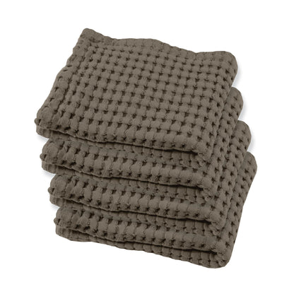 Gilden Tree Bathroom Mat: 100% Absorbent Cotton Waffle Weave