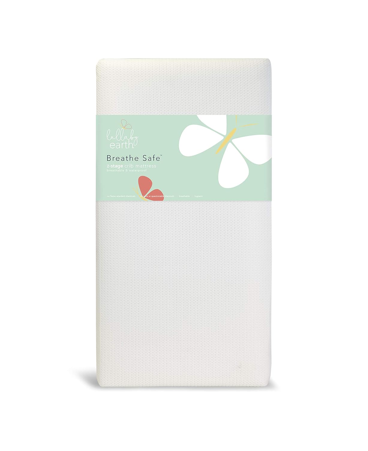 Lullaby Earth Breathe Safe: 2-Stage Breathable Crib Mattress