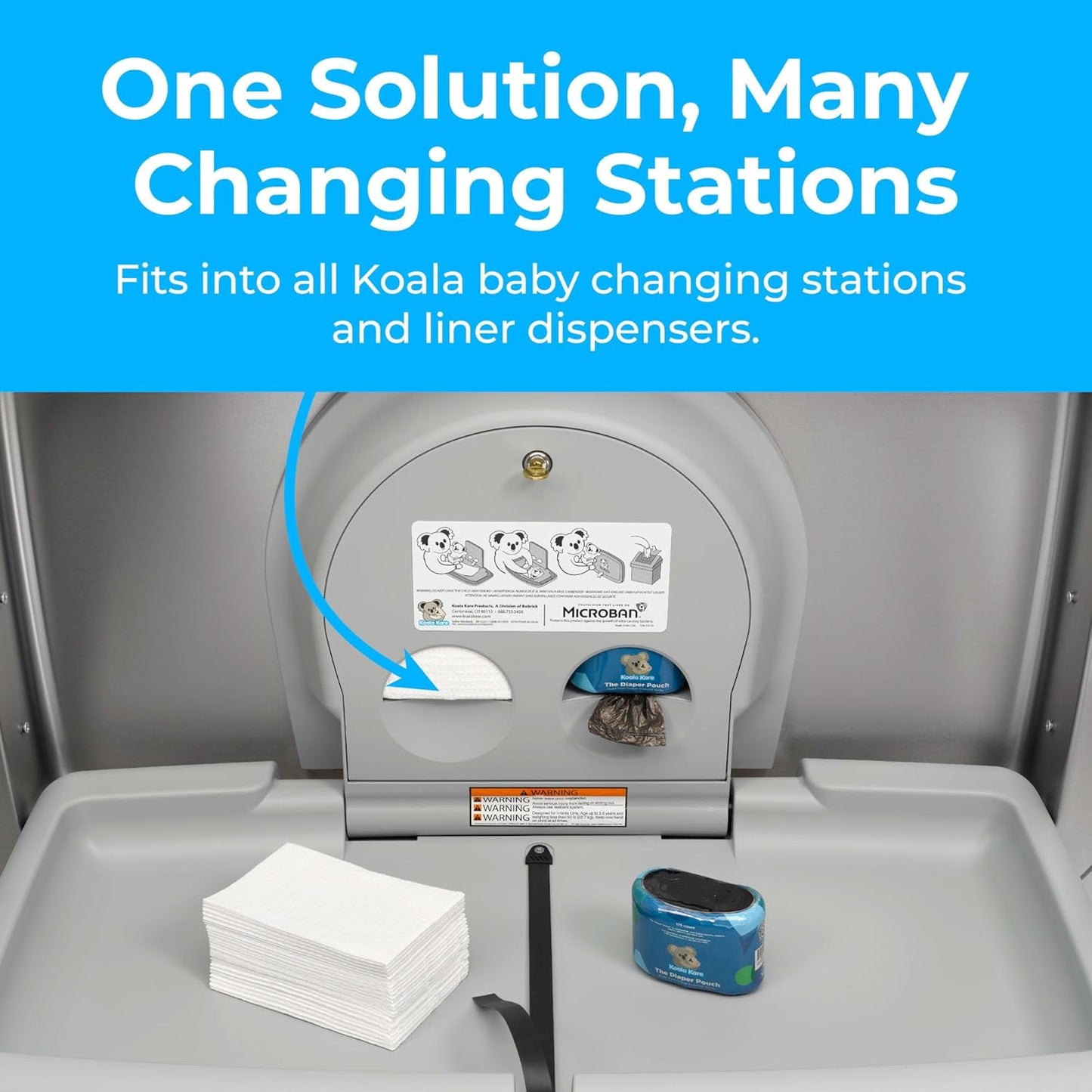 KoalaKare Sanitary Bed Liners: 3-Ply Biodegradable Protection