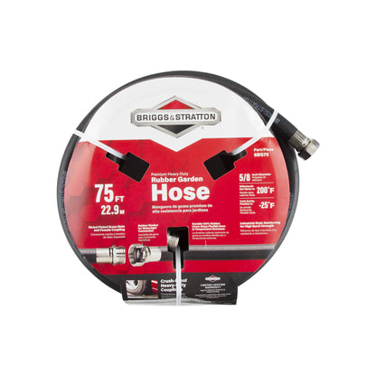 Briggs and Stratton 100-Foot Premium Heavy-Duty Rubber Garden Hose