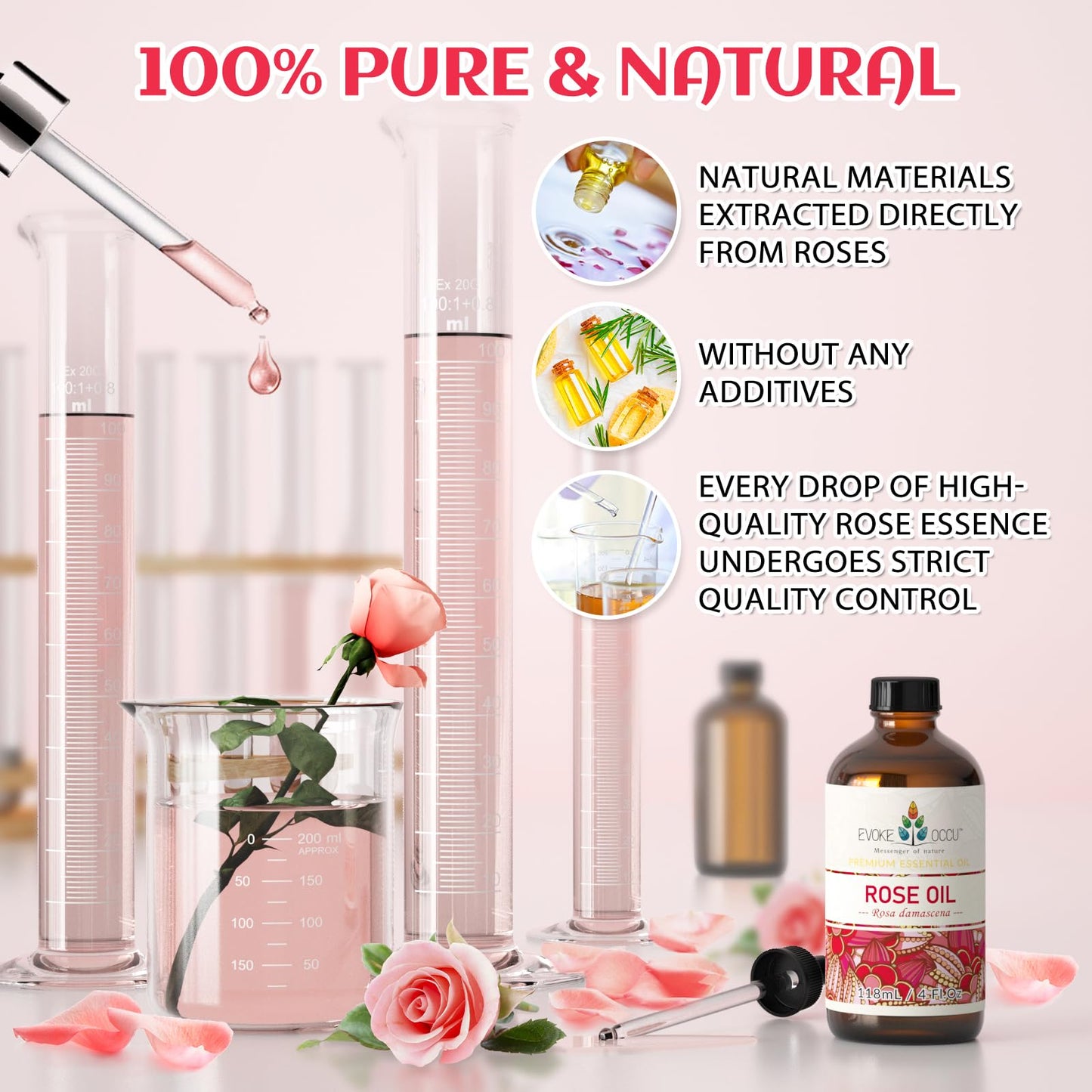 EVOKE OCCU: 100% Pure Clary Sage Essential Oil, 4oz