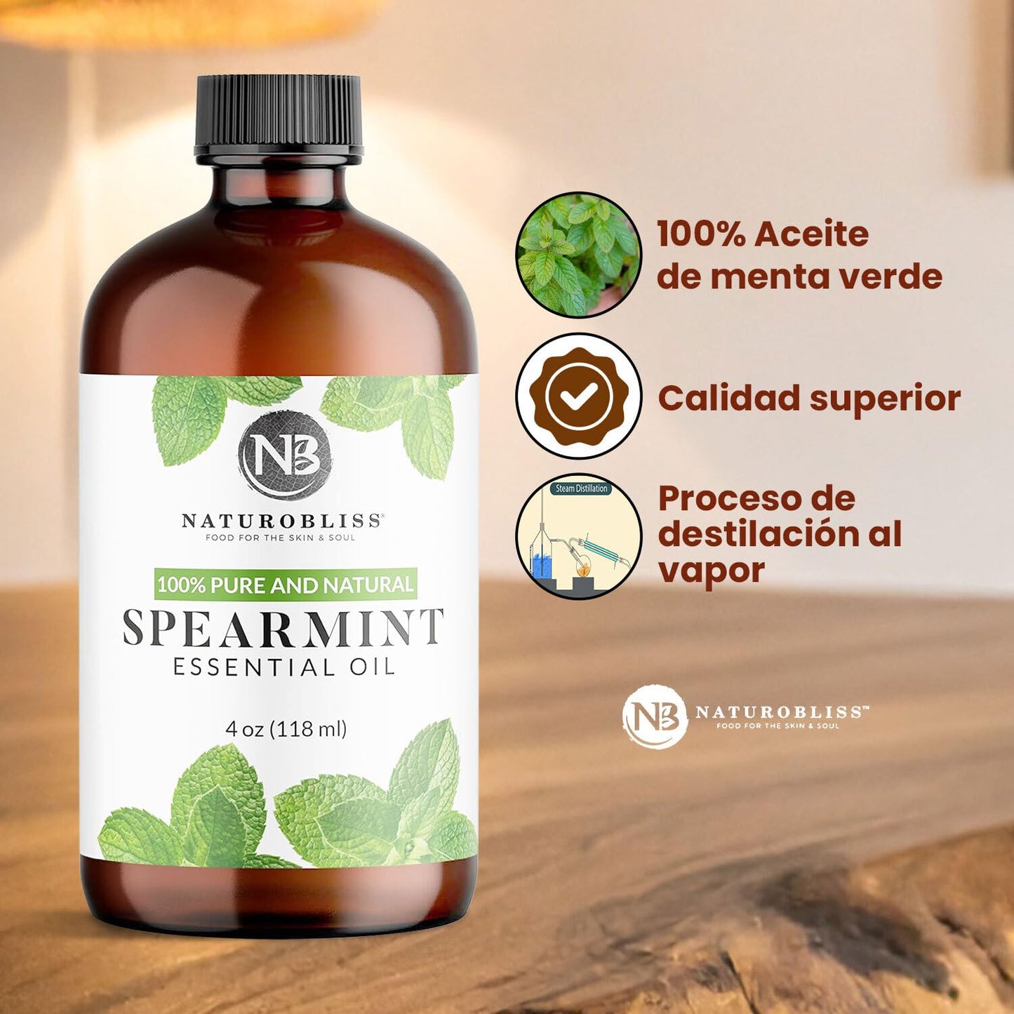 NaturoBliss 100% Pure Lemon Essential Oil: 4oz Value Size