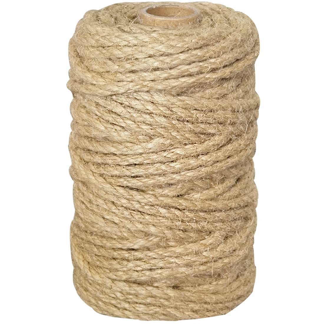 100% Natural Jute Twine: 1100 Feet of Biodegradable Cord for Zero-Waste Crafting and Gardening