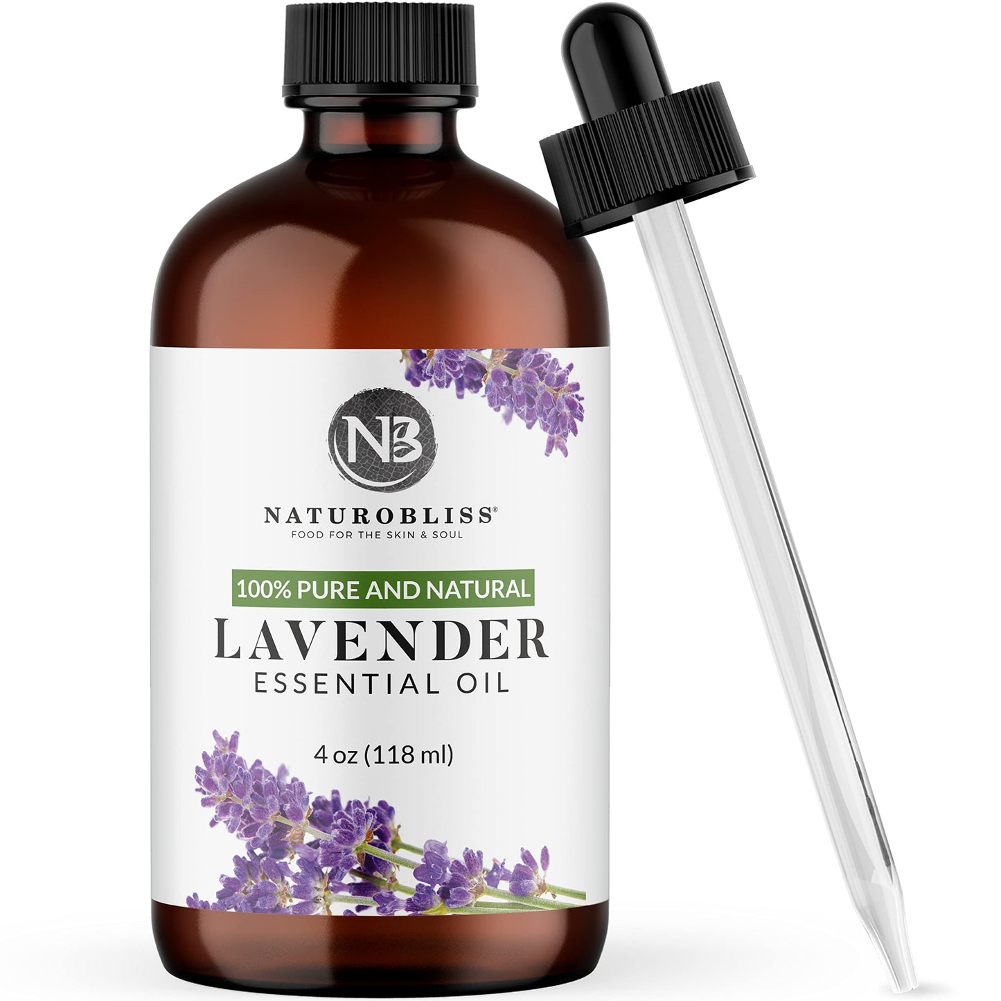 NaturoBliss 100% Pure Lemon Essential Oil: 4oz Value Size