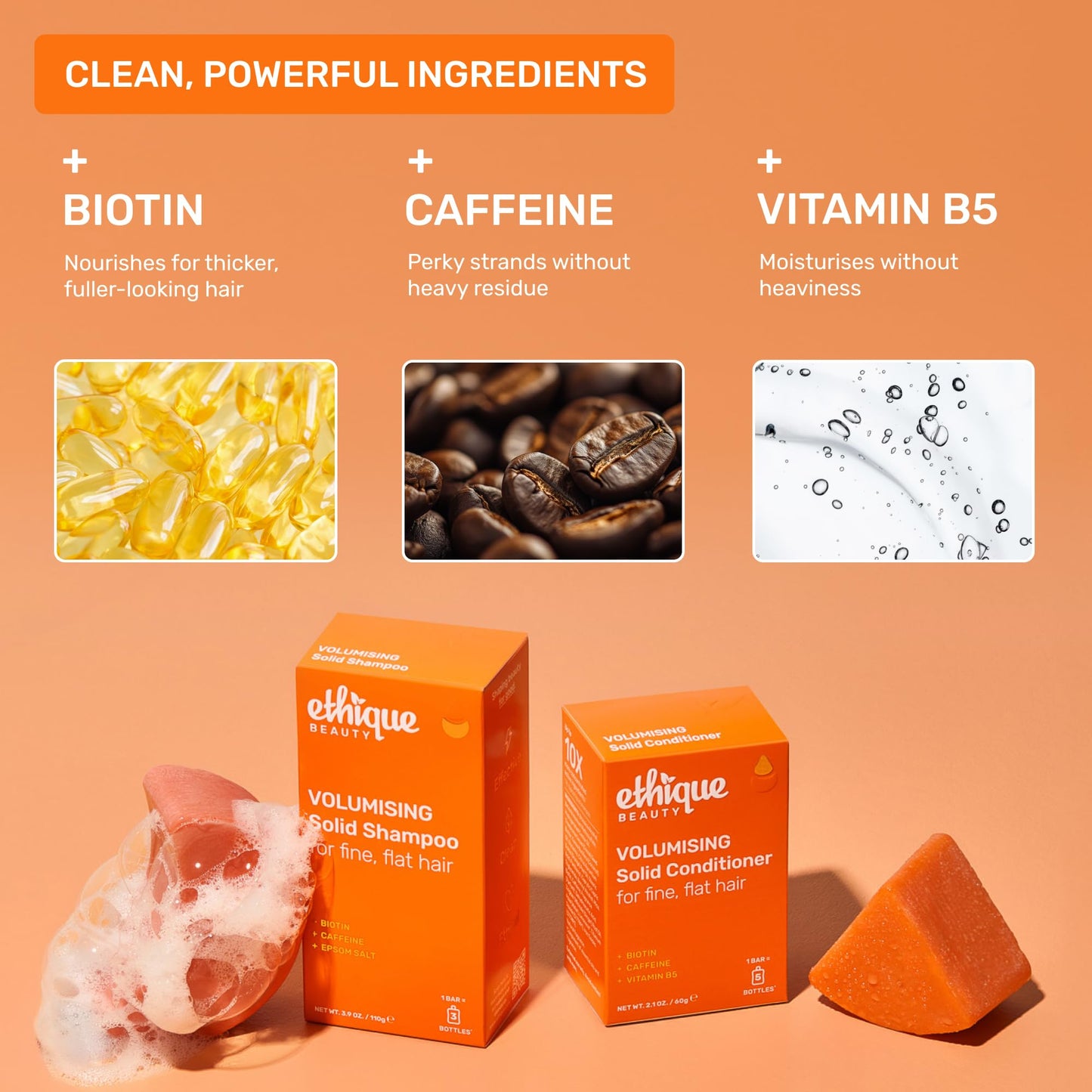 Ethique "Curliosity" Shea Butter Conditioner Bar: Plastic-Free