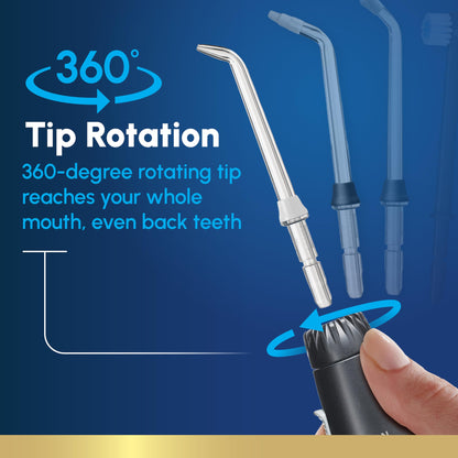 Waterpik Aquarius Water Flosser WP‑662 | TRUE Shift Oral Care Power Jet