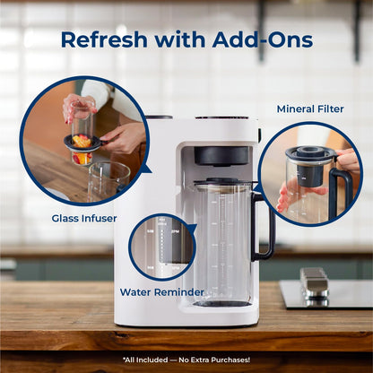 WQA Certified: Eliminate 99.9% of PFAS and Toxins with Bluevua's Efficient 3:1 RO System