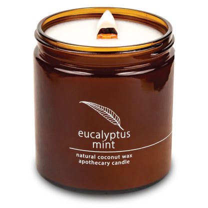 Non-Toxic Coconut Wax Candle: Signature Crackling Wood Wick, Phthalate-Free, 60-Hour Clean Burn