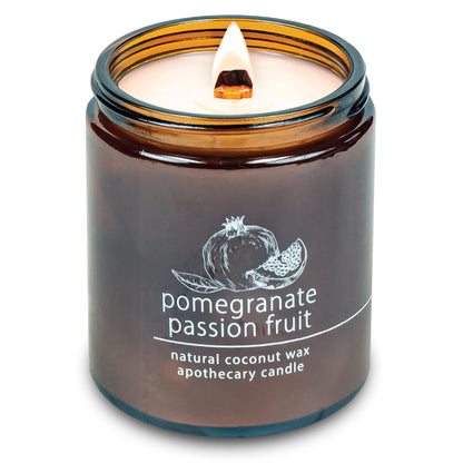 Non-Toxic Coconut Wax Candle: Signature Crackling Wood Wick, Phthalate-Free, 60-Hour Clean Burn