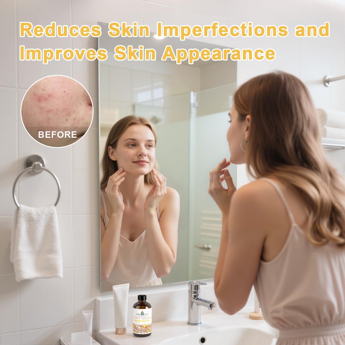 EVOKE OCCU 100% Pure Clary Sage Essential Oil: 4oz Value Size