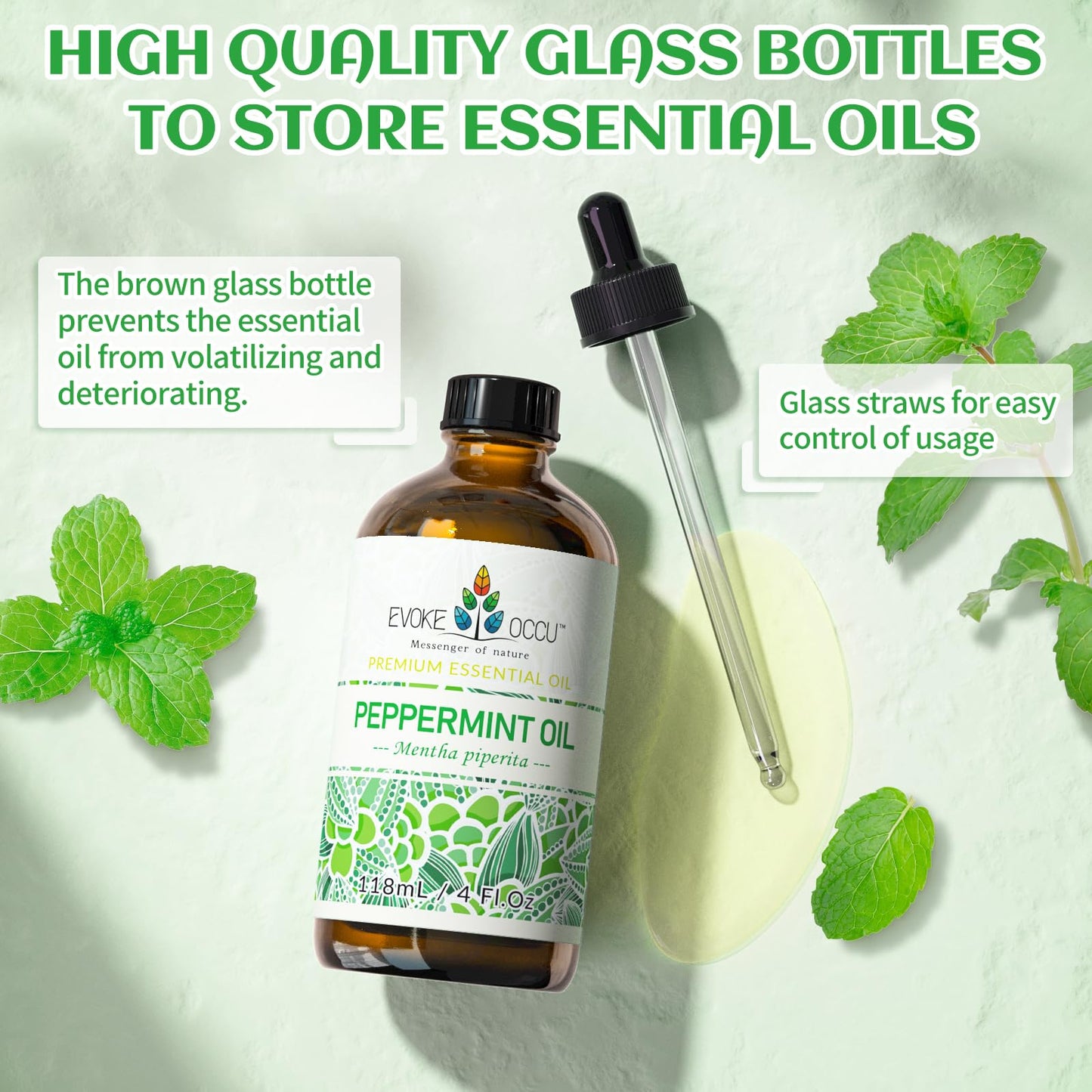 EVOKE OCCU: 100% Pure Clary Sage Essential Oil, 4oz