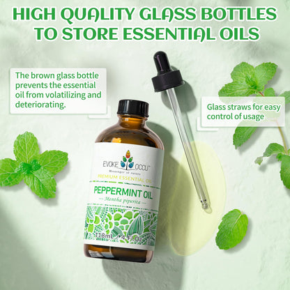 EVOKE OCCU: 100% Pure Clary Sage Essential Oil, 4oz