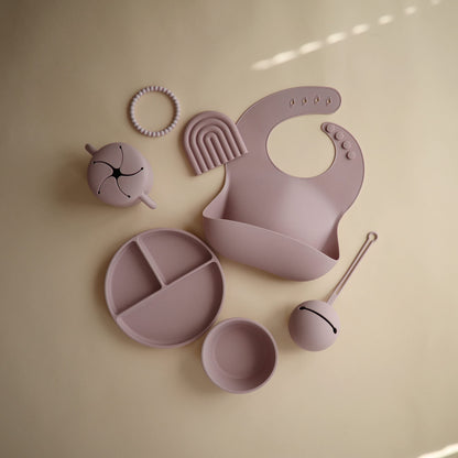 mushie: Silicone Suction Bowl - BPA - Free, Spill - Proof, Baby Feeding Bowl - The Tribalist