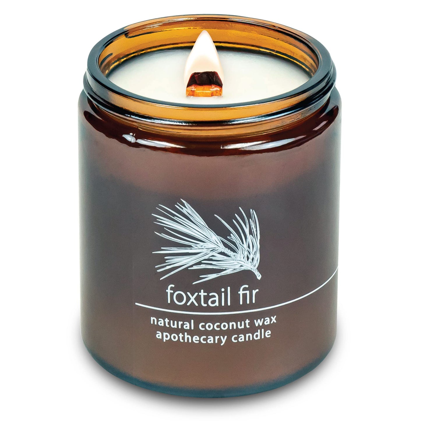 Non-Toxic Coconut Wax Candle: Signature Crackling Wood Wick, Phthalate-Free, 60-Hour Clean Burn