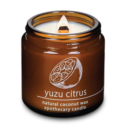 Non-Toxic Coconut Wax Candle: Signature Crackling Wood Wick, Phthalate-Free, 60-Hour Clean Burn