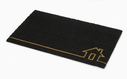 Fab Habitat Minimalist Natural Coir & Rubber Non-Slip Doormat