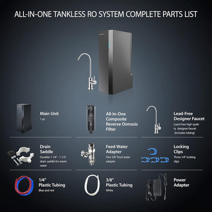 APEC Tankless RO: 600 GPD System to Eliminate PFAS, Lead, and 1,000+ Impurities