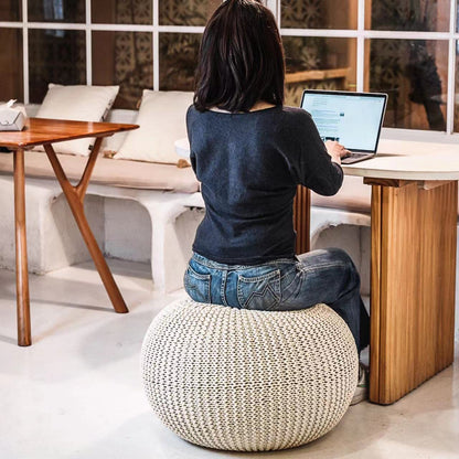 Natural Cotton Rope Ball Cover: Handmade Chemical-Free Comfort