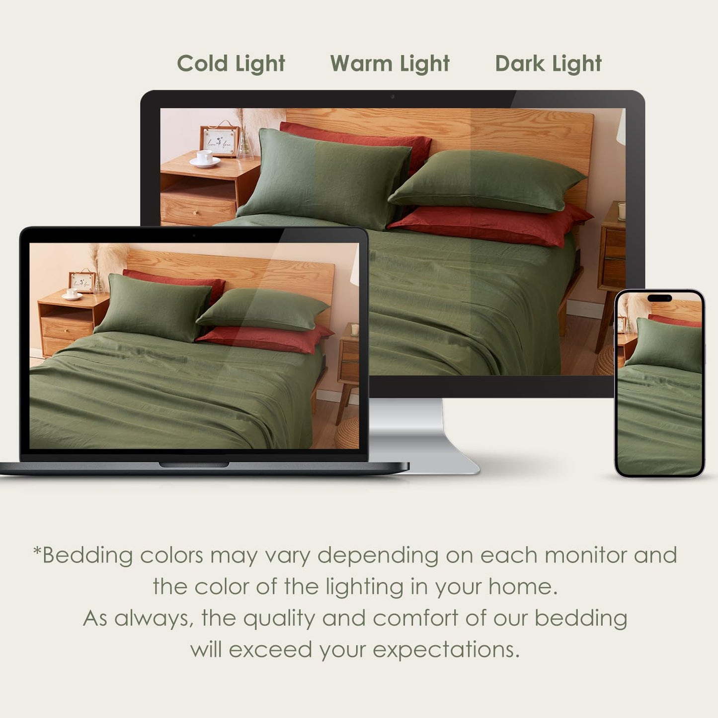 DAPU Pure Linen Sheets Set • 100% French Linen | TRUE Shift Breathable Bedding