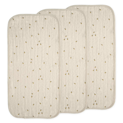Mushie Organic Cotton Changing Pad Liners: Calming Muslin Comfort