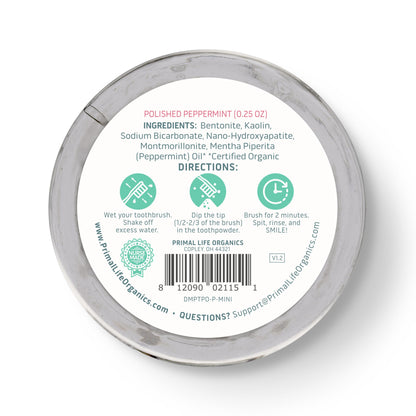 Primal Life Organics: Powdered Mineral Toothpaste, Fluoride - Free, Perfect For All Ages - The Tribalist
