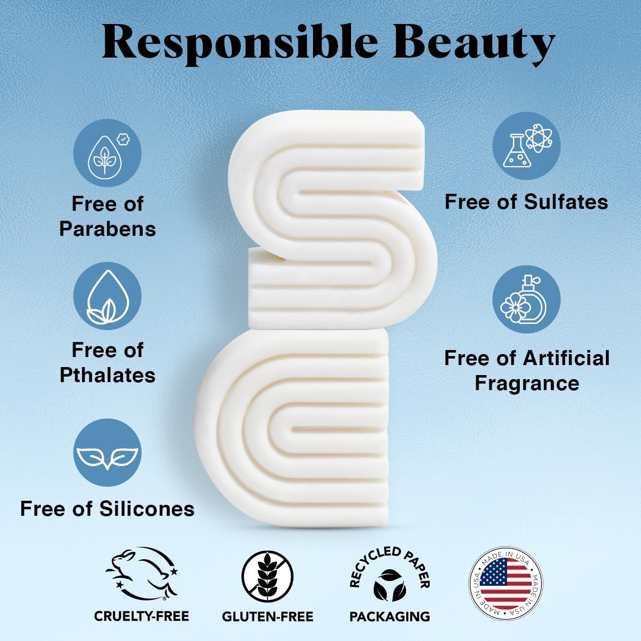 Fragrance-Free Shampoo, Body Wash & Conditioner Bar Set, Vegan – Kitsch Ultra Sensitive