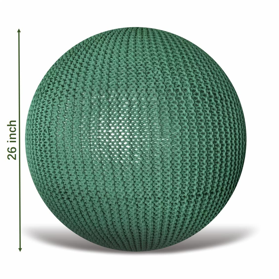 Natural Cotton Rope Ball Cover: Handmade Chemical-Free Comfort